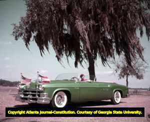 Chrysler convertible concept car, circa 1950s