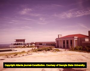 Visitor center on top of Stone Mountain, 1966