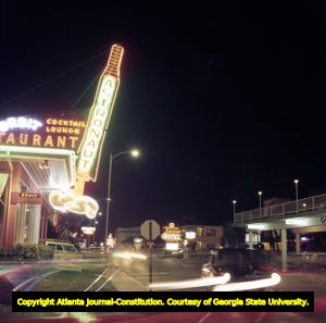 Astronaut cocktail lounge at Daytona Beach, 1962