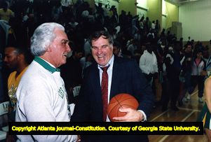 Life College basketball coach Roger Kaiser, 1993