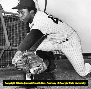 Atlanta Braves' Ralph Garr during spring training, 1970