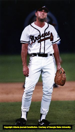 Atlanta Braves pitcher Pete Smith, 1991