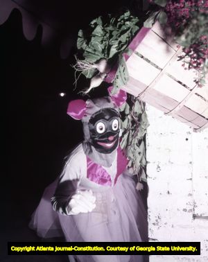 Savannah Beaux Art Ball - woman dressed as the market mouse, 1953