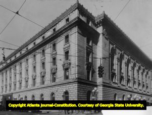 United States Post Office building in the Fairlie-Poplar district, 1940