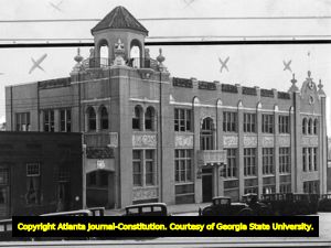 Enquirer building in Columbus for The Ledger newspaper, circa 1930s