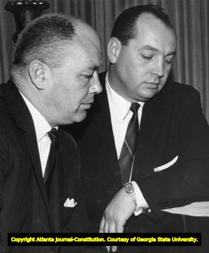 George Burnett accuses coach Wally Butts of game fixing, 1963