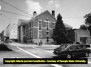 City Hall in downtown Decatur, 1979