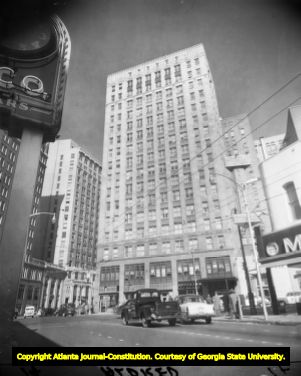 William Oliver Building in Five Points, 1950s
