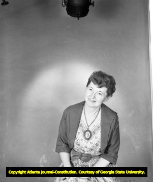Atlanta Journal food editor Grace Hartley, 1940s