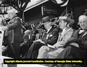 Crawford W. Long commemorative stamp celebration, speech by J. C. Turner, 1940