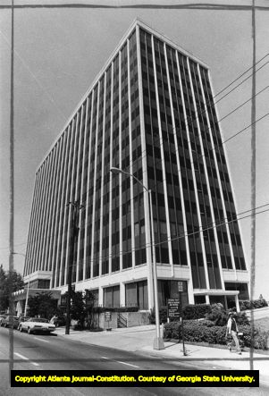 The Citizens Trust Bank now a part of Georgia State University, 1982