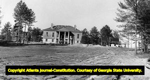 Restoration of Magnolia Hall at Stone Mountain Park, 1962