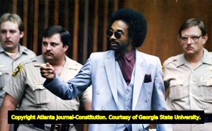 Serial killer Carlton Gary on trial for the Stocking Strangler cases in Columbus, 1986