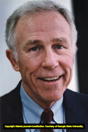 Portrait photograph of playwright Frank Manley, Atlanta, Georgia, January 4, 1994.