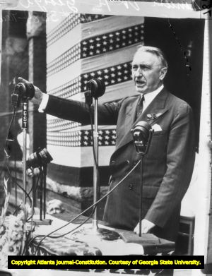 Copy negative of Senator Walter F. George, 1942