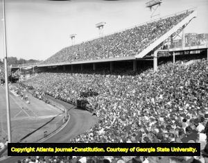 Georgia Tech Yellowjackets versus Duke University at Grant Field, 1950s