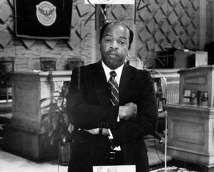 City council member John Lewis poses for a portrait, 1983