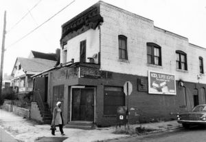 Store located near the future site of the new Atlanta University Center Library, 1978