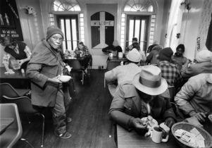 Open Door Community soup kitchen on Ponce de Leon Avenue, 1988