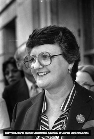 Margie Pitts Hames, Atlanta, Georgia, August 1982.