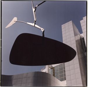 Detail of the Alexander Calder mobile at the High Museum of Art and the Robert W. Woodruff Arts Center, Atlanta, Georgia, September 1993.