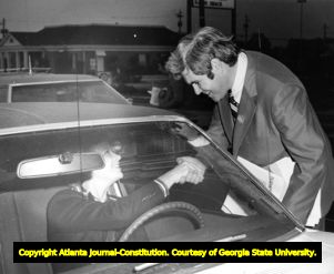 Newt Gingrich campaigning for United States Congress, 1978