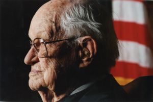 Judge Elbert Parr Tuttle, Atlanta, Georgia, April 9, 1993.