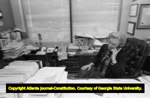 Gretta M. Dewald, during her tenure as Executive Assistant to the DeKalb County CEO Manual Maloof, Atlanta, Georgia, March 17, 1988.
