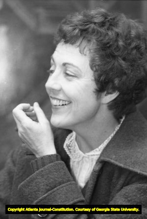 Feminist activist and writer Sonia Johnson, Atlanta, Georgia, January 18, 1981.