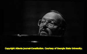 Robert Feist, at Georgia State University summer opera workshop, Atlanta, Georgia, July 31, 1981.