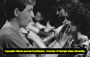 Opera acting class, Georgia State University summer opera workshop, Atlanta, Georgia, July 31, 1981.
