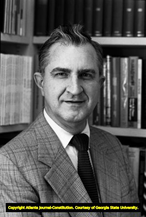 Dr. Norman R. Harbaugh, Professor of Business Administration in the Business Management Department, Georgia State University, Atlanta, Georgia, January 16, 1980.