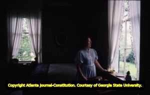 Inside looking out. Interior, Mobile, Alabama, April 22, 1988.
