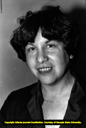 Roberta Malavenda, Chair, Georgia Women's Political Caucus, April 28, 1983.