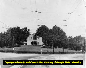 "Little Gray Church," Pro-Cathedral of St. Philip, Atlanta, Georgia, October 1933.