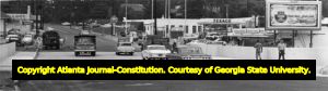 New bridge on Piedmont Avenue, Atlanta, Georgia, July 1964.
