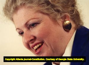 Sarah Weddington, attorney who argued Roe v. Wade, Atlanta, Georgia, October 3, 1989.