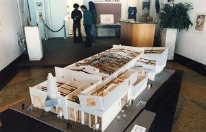 Model for the renovation and expansion of 7 Stages Theatre, Atlanta, Georgia, October 27, 1994.