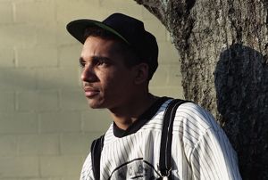 HIV carrier and AIDS activist, Reggie Martin, Atlanta, Georgia, March 10, 1994.