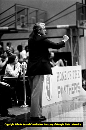 Georgia State University versus University of South Florida men's basketball, Atlanta, Georgia, February 4, 1982.