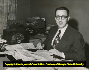 Elmo Ellis, WSB Radio executive, 1952.