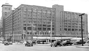 Sears, Roebuck and Company on Ponce de Leon Avenue at Glen Iris Drive, Atlanta, Georgia, March 7, 1948.