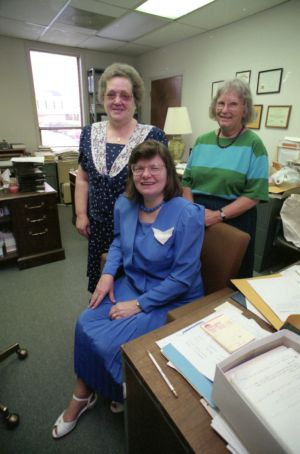 Council on Elder Abuse and Neglect: Lee Martin, Mildred Long, and Charlee Lambert, Decatur, Georgia, June 14, 1991.