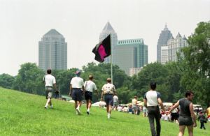 Piedmont Park on Gay Pride Day, Atlanta, Georgia, June 23, 1991.