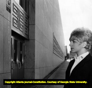 Georgia State College, Courtland St., Atlanta, Georgia, ca. 1960s.