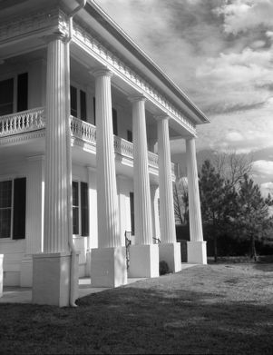 Rebel House mansion (formerly the Rutlidge Home plantation), LaGrange, Georgia, January 27, 1959.