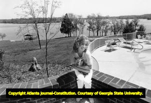 Barbara Mandrell at her home, Nashville, Tennessee, June 23, 1982.