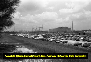 Edwin I. Hatch Nuclear Power Plant, Baxley, Georgia, August 20, 1977.