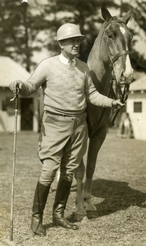 Ty Cobb in polo attire, Augusta, Georgia, December 12, 1954.