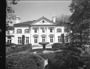 Exterior of a house on the LaGrange House and Garden Tour, LaGrange, Georgia, May 3, 1953.